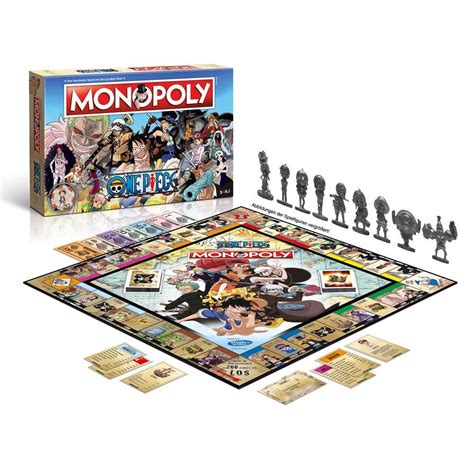 One Piece Board Game Monopoly Německá Verze Winning Moves