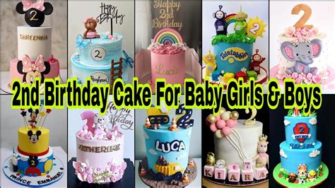 2nd Birthday Cake Ideas For Baby Girl And Boybirthday Cake Ideaskids