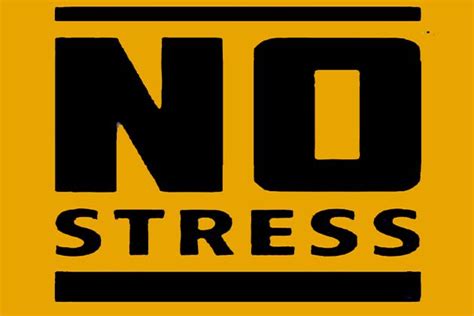 No Stress Zone Stress Daily Word Zone