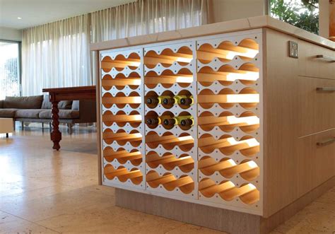 Wine racks for kitchen cabinets install inside a cabinet or below the upper cabinets. Wine Rack inserts for kitchen cabinet | wood and metal ...