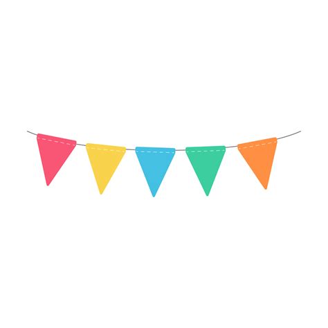 Party Bunting Flags Colorful Flags To Hang At Celebration Parties