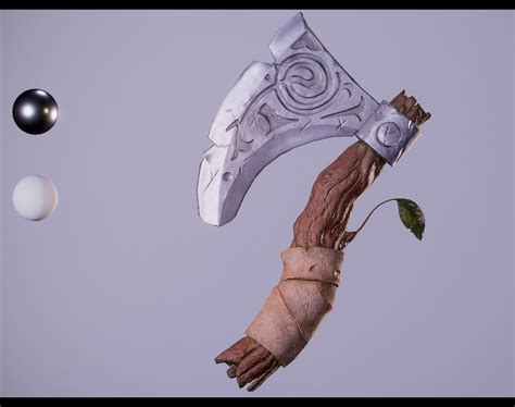 Game Asset Axe By Felipe Mendonça · 3dtotal · Learn Create Share