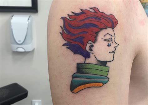 My hunter x hunter tattoo! Hisoka, Hunter x Hunter tattoo I got yesterday! What do ...