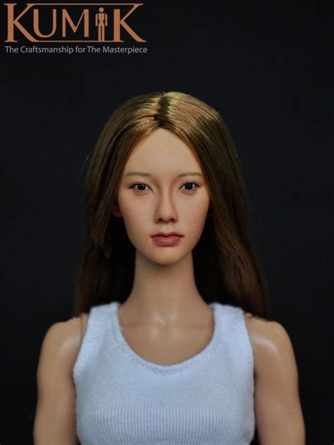 Dragon Modelsde Kumik Asian Female Headsculpt Km008np With Implanted Hair K086 Online Kaufen