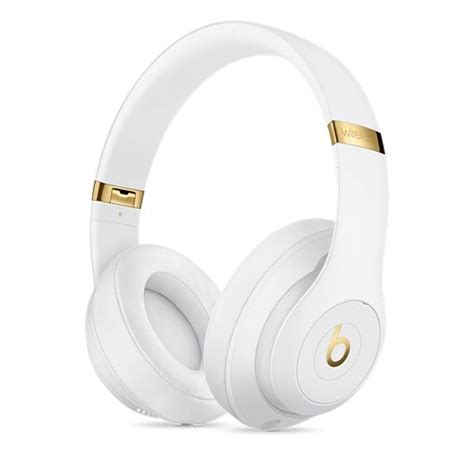 Beats Studio3 Wireless Over Ear Headphones Whitegold Apple In