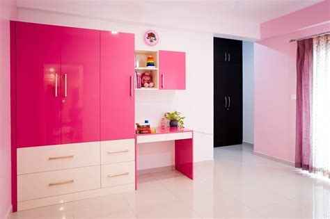 Kids Room With Vibrant Pink Girls Bedroom By Modern