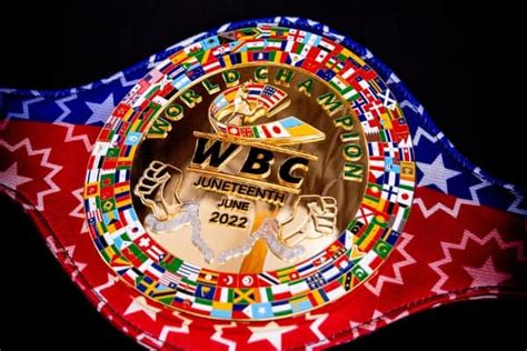 Boxing News Wbc Unveils 2022 Freedom Belt May 2 2024