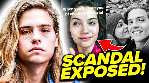 dylan sprouse cheating scandal exposed youtube