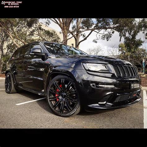 Jeep Grand Cherokee KMC KM677 D2 Wheels Gloss Black