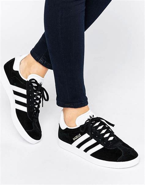 Adidas Gazelle Black Suede Buy Cheap New