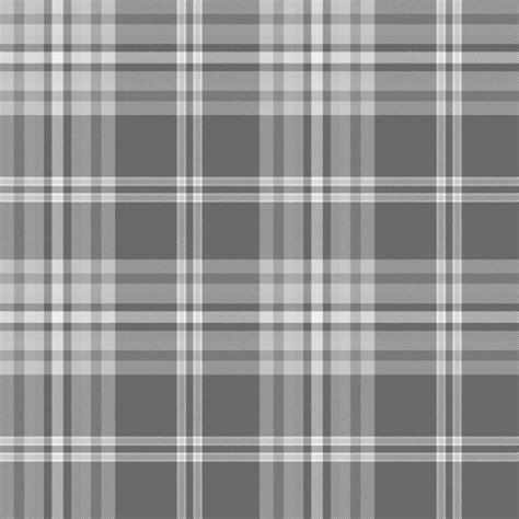 Kelso Check Tartan Wallpaper Grey And Silver Muriva Decorating Centre