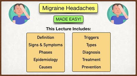 Migraine Headache Symptoms Causes Types Medication Relief