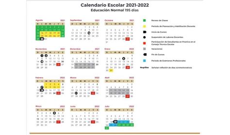 Este Es El Calendario Escolar De La Sep Bbmundo