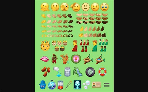 Here Are The New Emojis Coming For Android And Iphone