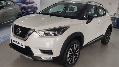 Nissan Kicks SUV Pearl White Color First Look YouTube