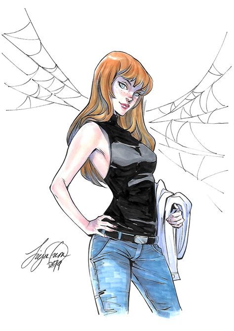 Mary Jane Watson by Siya Oum, in Killian C's Many Loves of the Amazing