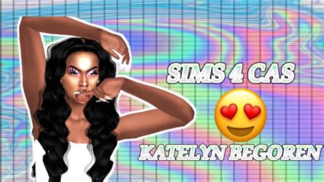 Katelyn Begeron Sims 4 Cas Cc Folder And Sim Download Youtube