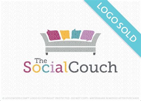 The Social Couch Readymade Logos For Sale Buy Couch Premade