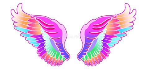 Illustration Of Cute Little Angel With Wings Ai Generated Stock