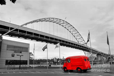 Fremont Bridge Photograph By David Bearden Pixels