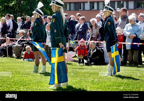 Swedish National Day Celebration In Slottsparken Link Ping Sweden Photo Jeppe Gustafsson