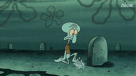 Here Lies Squidwards Hopes And Dreams Squidward  Here Lies