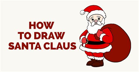 You can edit any of drawings via our online image editor before downloading. How to Draw Santa Claus in a Few Easy Steps | Easy Drawing Guides