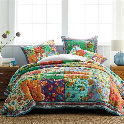 Multi (1) comforter 90″x90″ (2) pillow shams 20″x26″ (1) bed skirt (60″x80″) (3) coordinate cushions 100% polyester, imported care instructions: Discount Bed Linens Online #DiscountBedLinenOnline ...