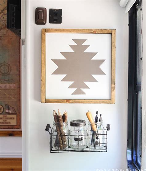 See How Easy It Is To Make This Navajo Inspired Wall Art The Perfect