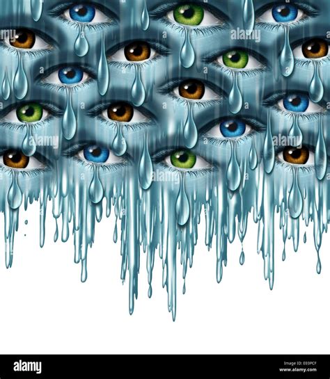 Weeping Eye Conceptual Hi Res Stock Photography And Images Alamy