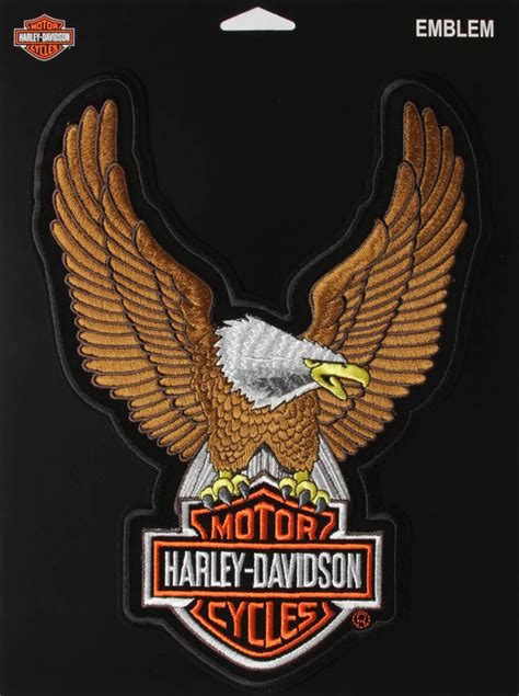 Harley Davidson Large Brown Eagle Patch The Cheap Place