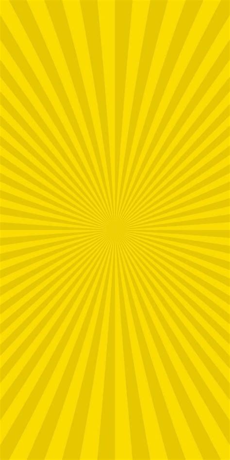 Yellow abstract sunburst background from radial stripes ...