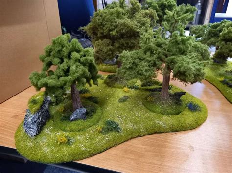 Warhammer Lush Forest Terrain With Removable Plant Bases Buy Now