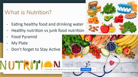 Nutrition Presentation Youtube