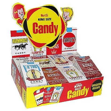 Worlds Candy Cigarettes 24 Ct Retro Candy — Iwholesalecandyca