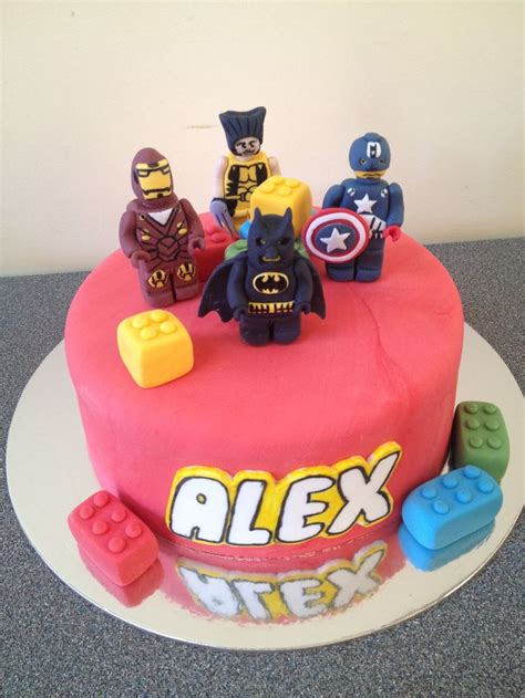 Minifigures below are from lego marvel super heroes series. 137 best Cakes - Legos images on Pinterest