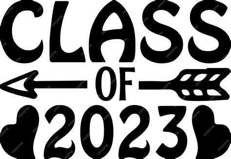 Premium Vector Class Of 2023