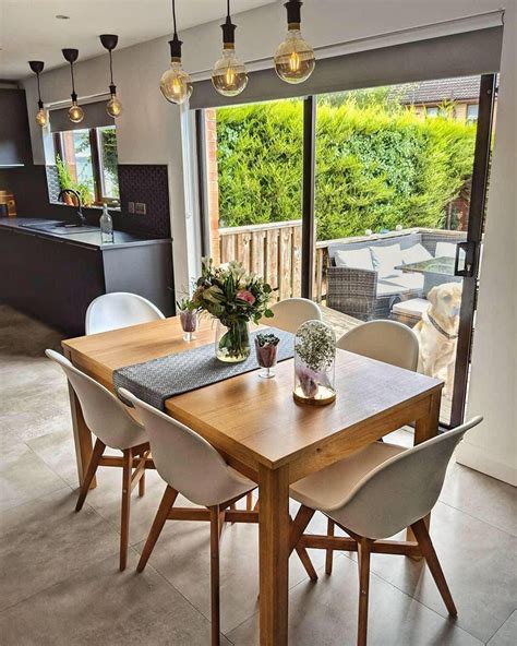 Gate legged dining tables have been around for a long time now, and they still provide a good answer for small homes that lack an area in which to set up a long table permanently. Key: 3336836462 #TealAccentChair | Ikea dining, Ikea ...