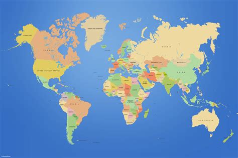 Mapa Del Mundo World Map Weltkarte Peta Dunia Mapa Del Mundo Images