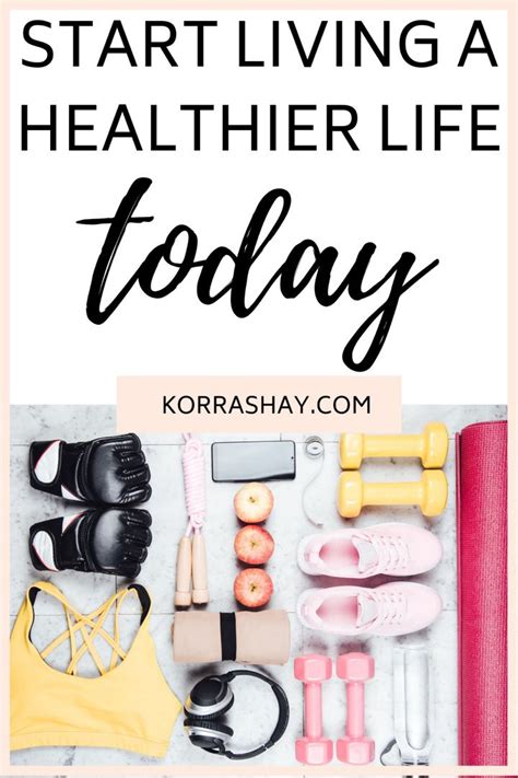 How to start living a healthier life today! Become a ...