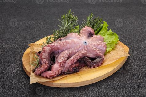 Raw Octopus Ready For Cooking 7870977 Stock Photo At Vecteezy