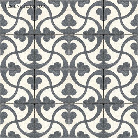 Installation of cement tiles requires a double spread of adhesive. Cement Tile Shop - Encaustic Cement Tile Trebol - Front ...
