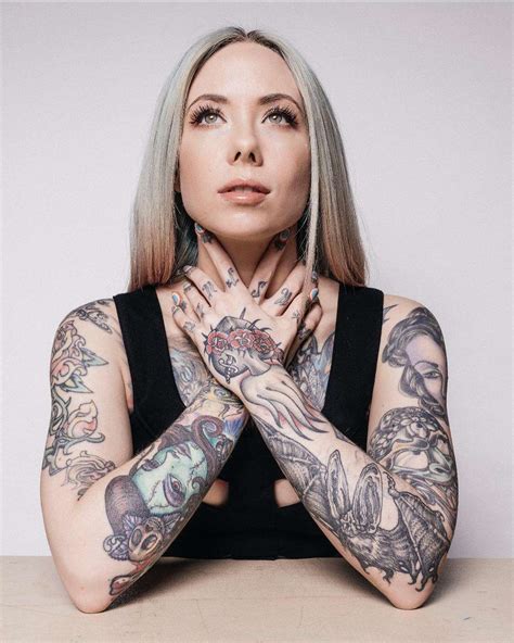 Tattoo Artist Megan Massacre Philadelphia Usa Inkppl