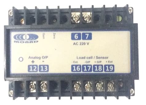 Load Cell Amplifier Output 0 10v Or 4 20ma Application Amplification