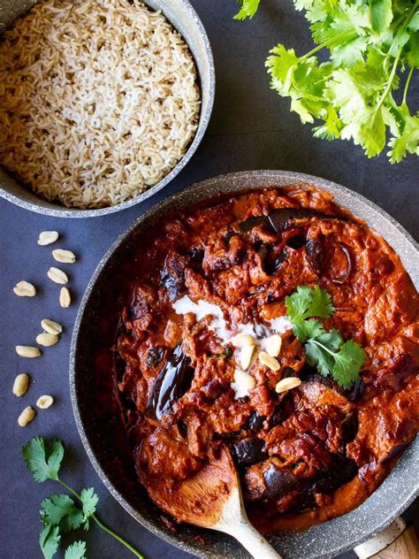 Indian Eggplant Curry Our Plant Based World