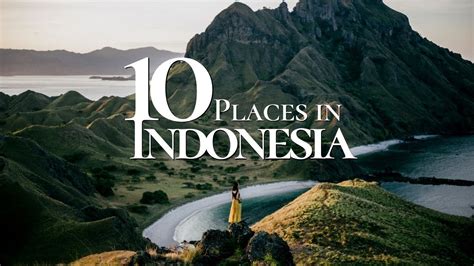 10 Amazing Places To Visit In Indonesia 🇮🇩 Indonesia Travel Video