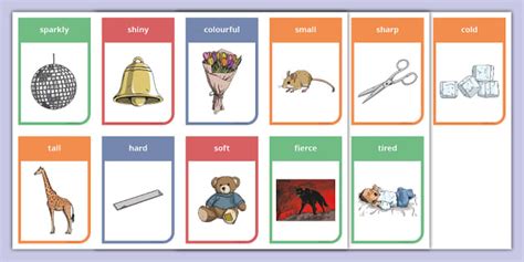 Older Learners Adjectives Flashcards Twinkl Adult