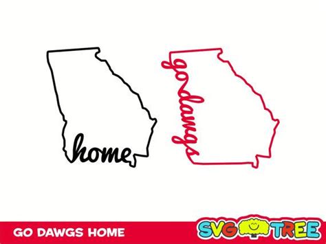 The tactic by the gop is aimed at discrediting the legitimacy of the election across the country and in the state, where biden leads by more than 146,000 votes. Home Sweet Home Georgia Bulldogs Love Go Dawgs SVG DXF by ...
