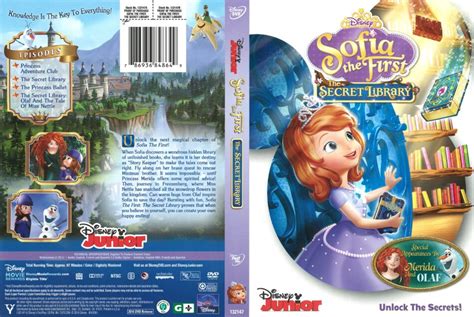 The Sofia The First Secret Library Dvd Cover