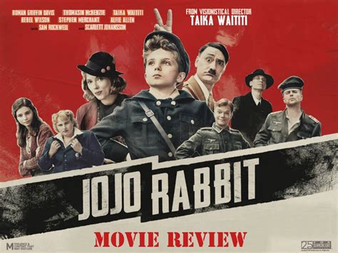 Jojo Rabbit Movie Review| Jojo Rabbit Review| Jojo Rabbit Movie Review and Rating (4/5): Taika ...
